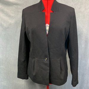 Black H&M Fitted Blazer Women's 12 NWOT